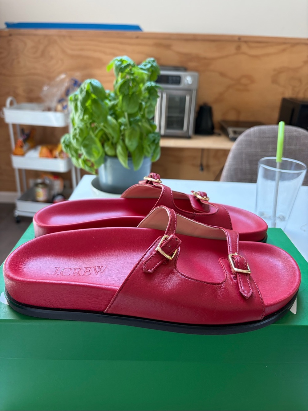 J.Crew Colbie Buckle Sandals in Leather - Picture 3 of 4